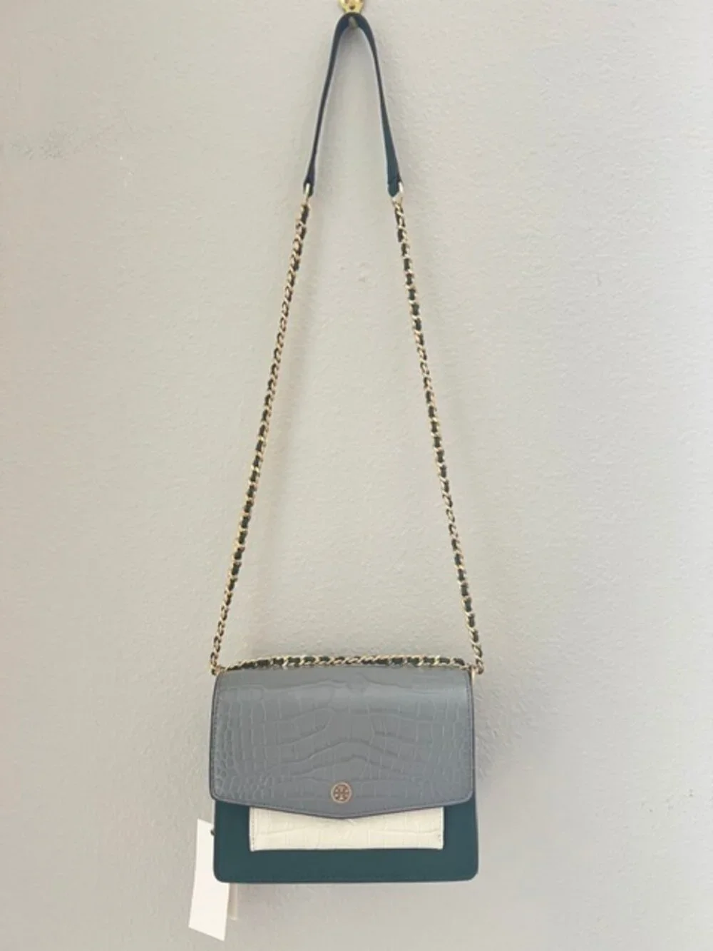 Tory Burch robinson color-block convertible shoulder bag